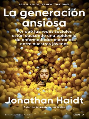 cover image of La generación ansiosa